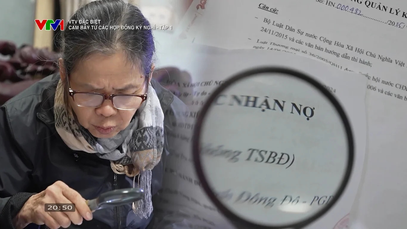 Hình ảnh phóng sự Cạm bẫy đặc biệt từ các hợp đồng kỳ nghỉ của VTV