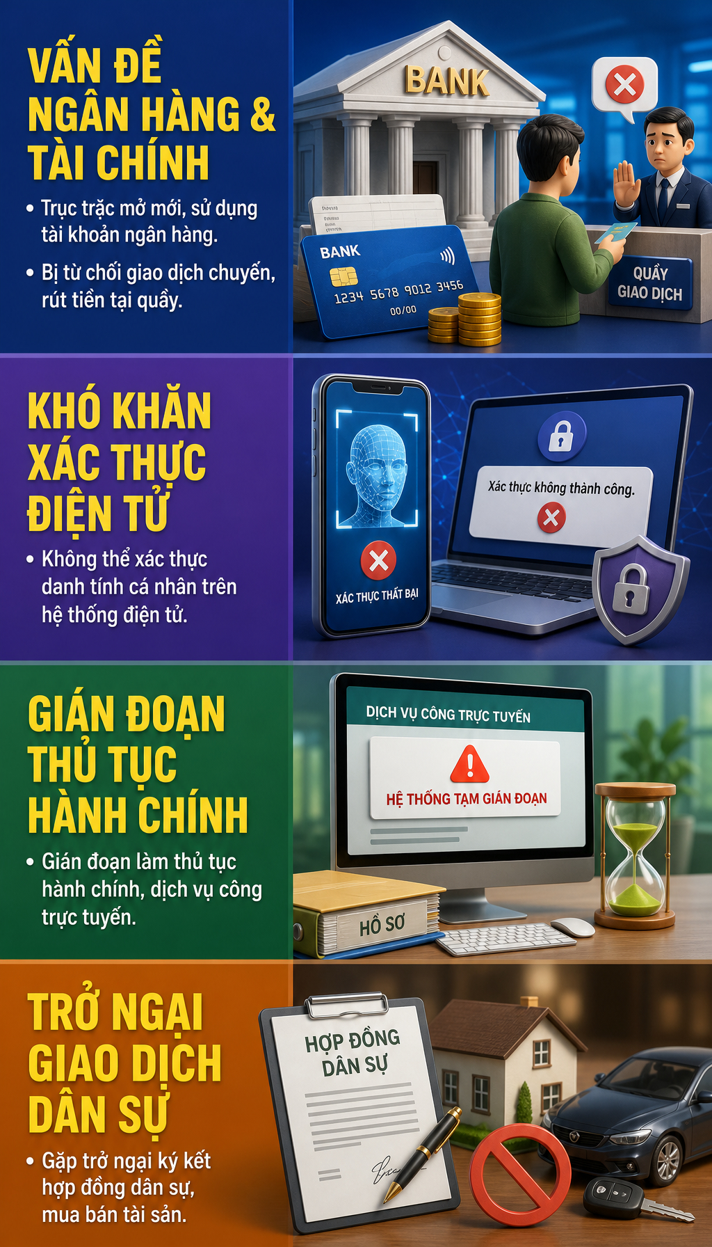 4 nhóm người dân cần đổi thẻ căn cước ngay trong năm 2026 kẻo bị phạt