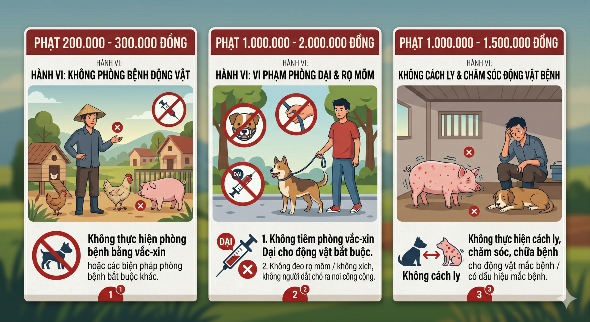 Thông tin quan trọng liên quan đến toàn bộ người nuôi động vật, thú cưng từ 1/8