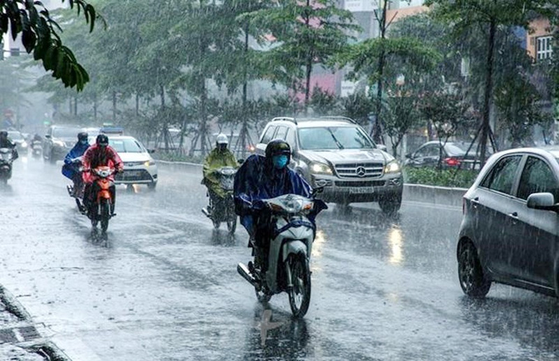 Miền Bắc có mưa lớn - Ảnh minh họa: Cổng TT ĐT Hải Phòng