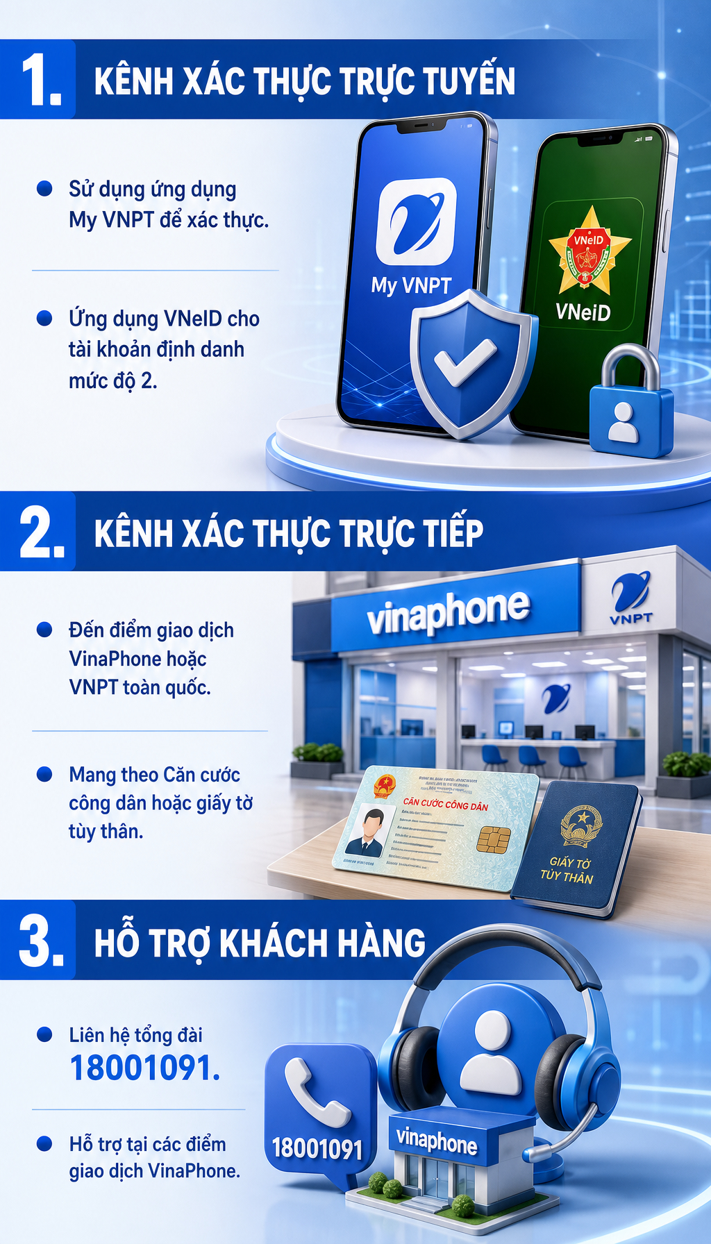 Thông tin đặc biệt quan trọng cho hơn 8 triệu người dùng Viettel và VinaPhone, nhanh chóng vào VNeID