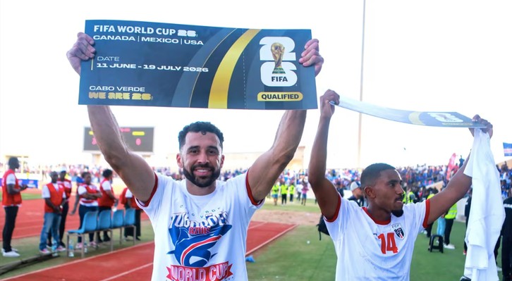 Cape Verde - đảo quốc với khoảng 600.000 dân đã giành vé dự World Cup 2026 sau khi đánh bại Eswatini 3-0. (Ảnh: FIFA)