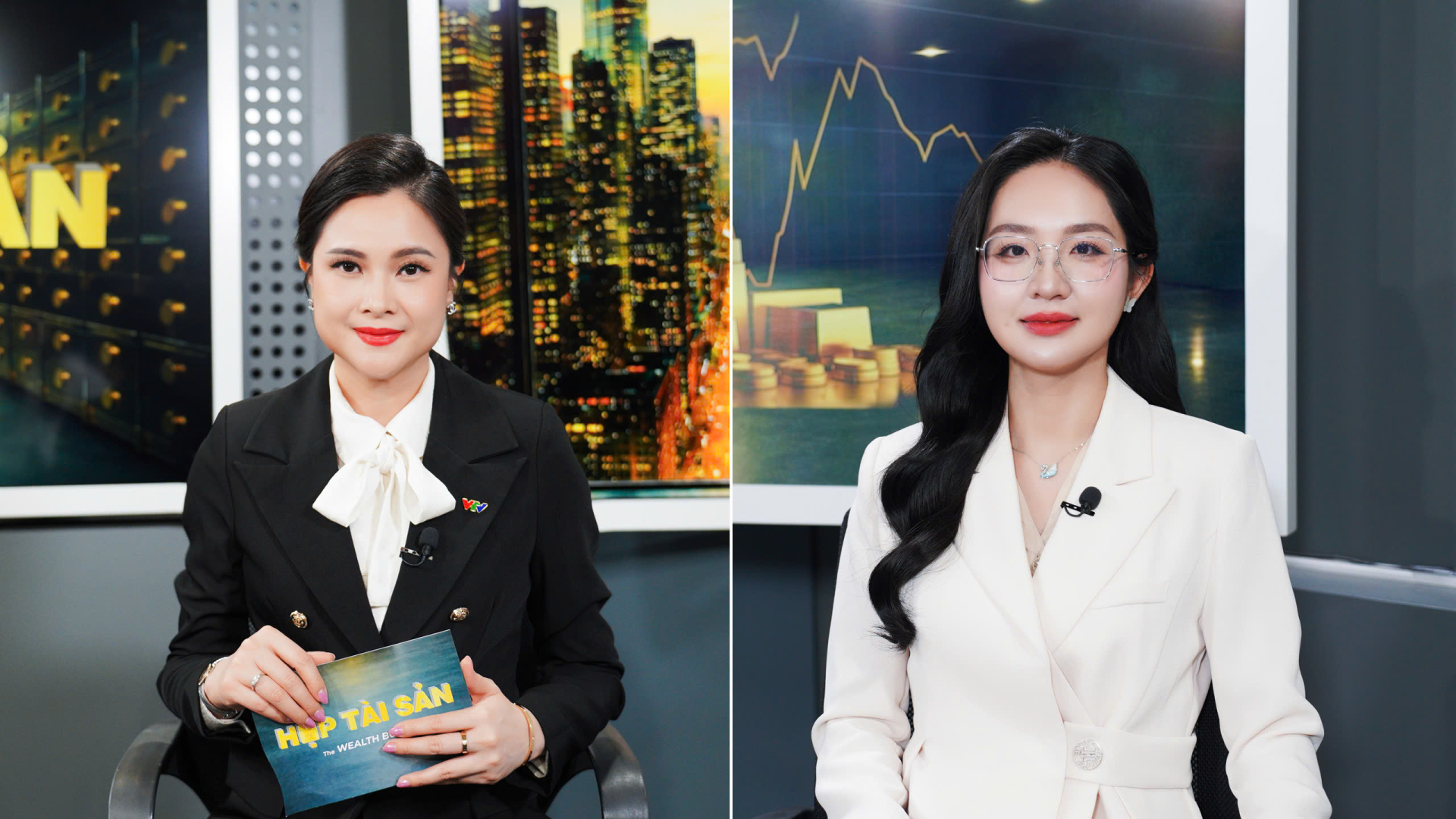 BTV Mùi Khánh Ly và nữ chuyên gia.