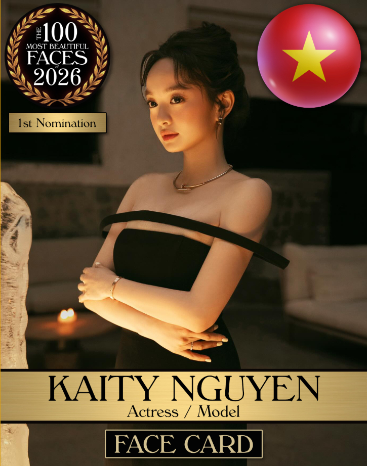 Nữ diễn viên Kaity Nguyễn vừa xuất hiện trong danh sách đề cử 100 gương mặt đẹp nhất thế giới năm 2026 do TC Candler bình chọn, xuất hiện bên cạnh những mỹ nhân quốc tế như người mẫu Ana De Armas, Shimian Xiong, diễn viên Afra Saracoglu, ca sĩ Ariana Grande... (Ảnh: Thanh niên Việt)