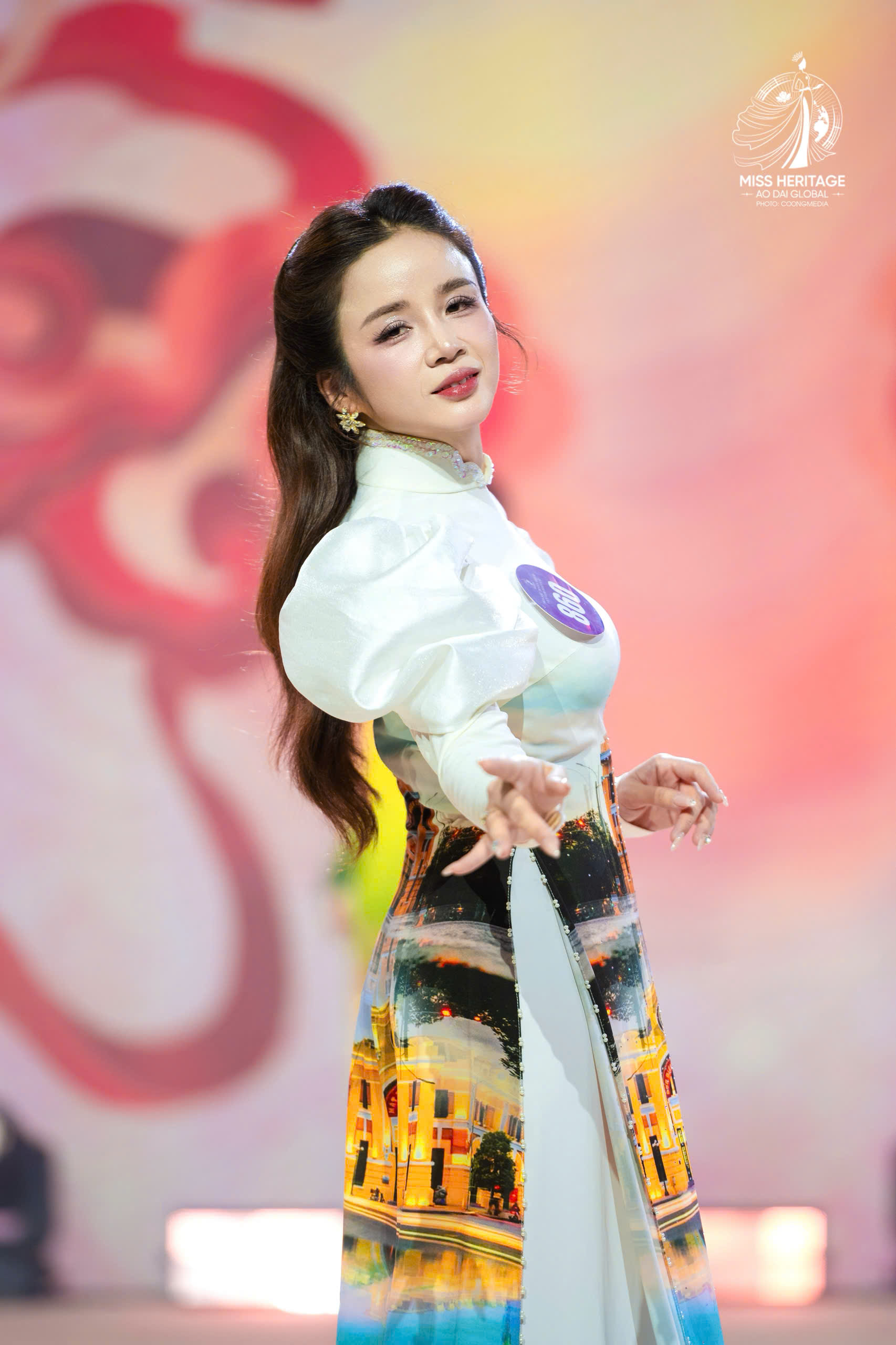 Hình ảnh Bích Ngọc tại cuộc thi.
