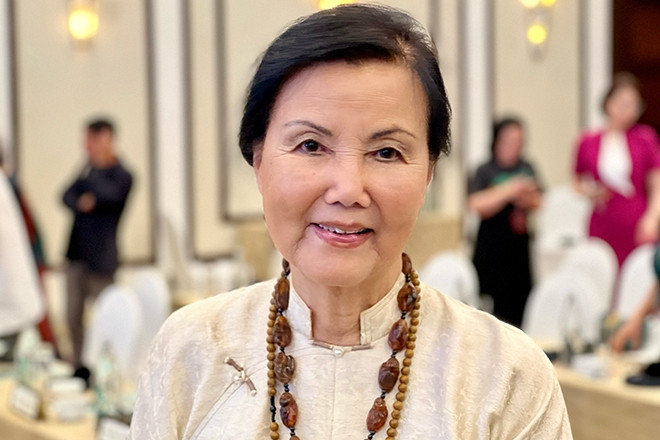 Hình ảnh mới nhất của nữ nghệ sĩ ở Đà Nẵng.