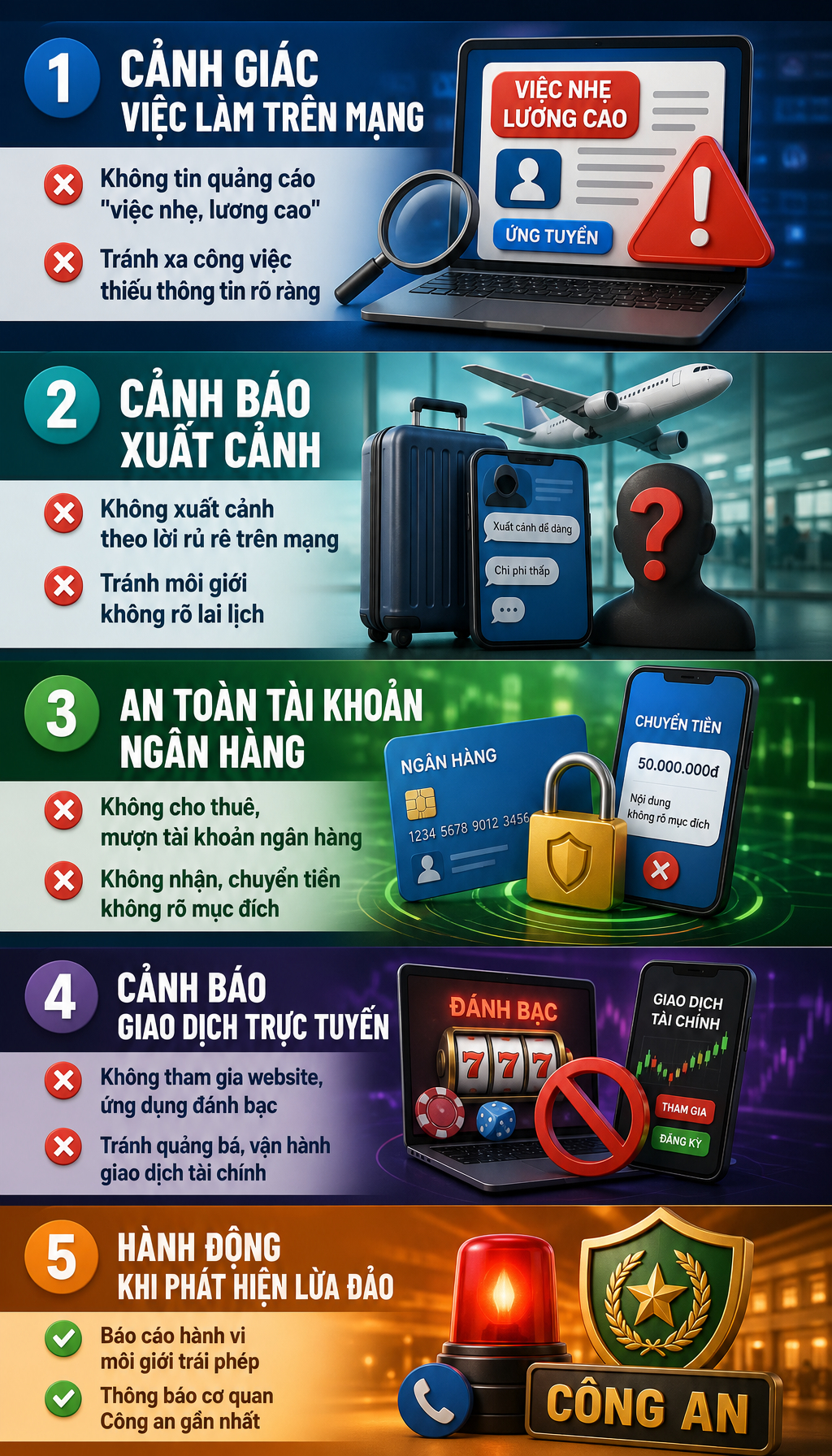 Mở hàng chục thẻ ngân hàng được trả 6 triệu/tháng, Lê Thanh Phú SN 2002 bị bắt