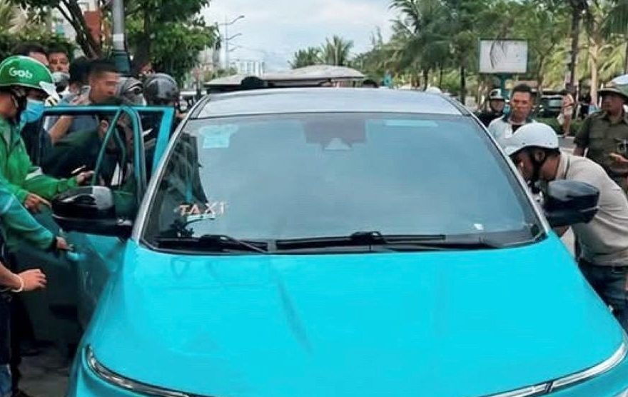 Hiện trường nơi xảy ra sự việc.