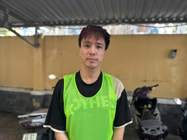 Tăng Nhật Tuệ thời điểm bị bắt giữ
