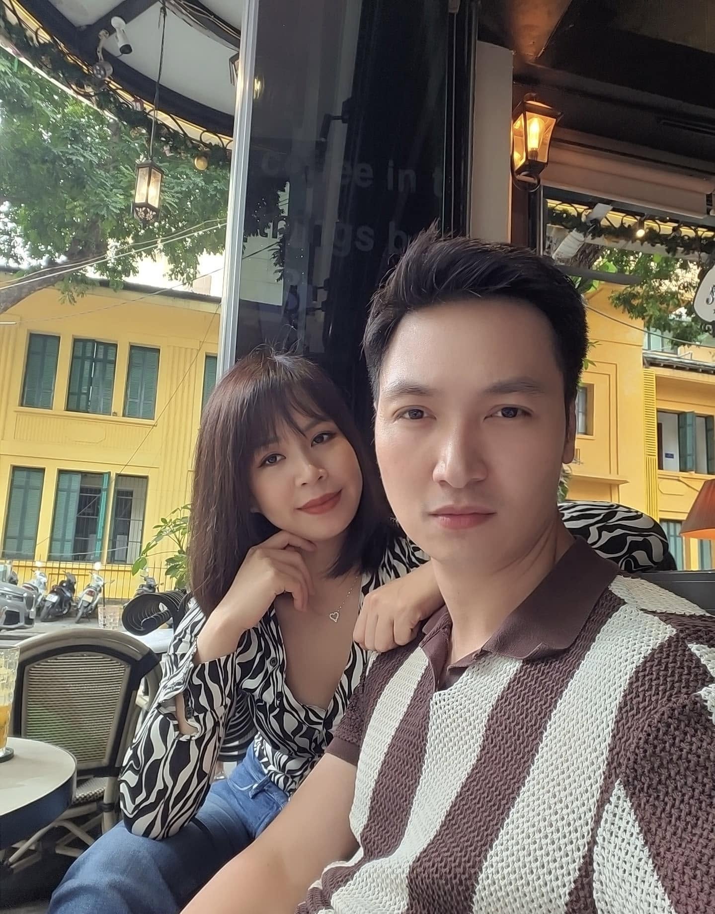 Vợ chồng Mạnh Trường hiện tại.