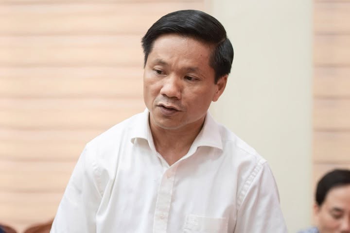 Phó Giám đốc Sở Giáo dục và Đào tạo Tuyên Quang Hoàn Minh Cảnh. (Ảnh: VTC News)