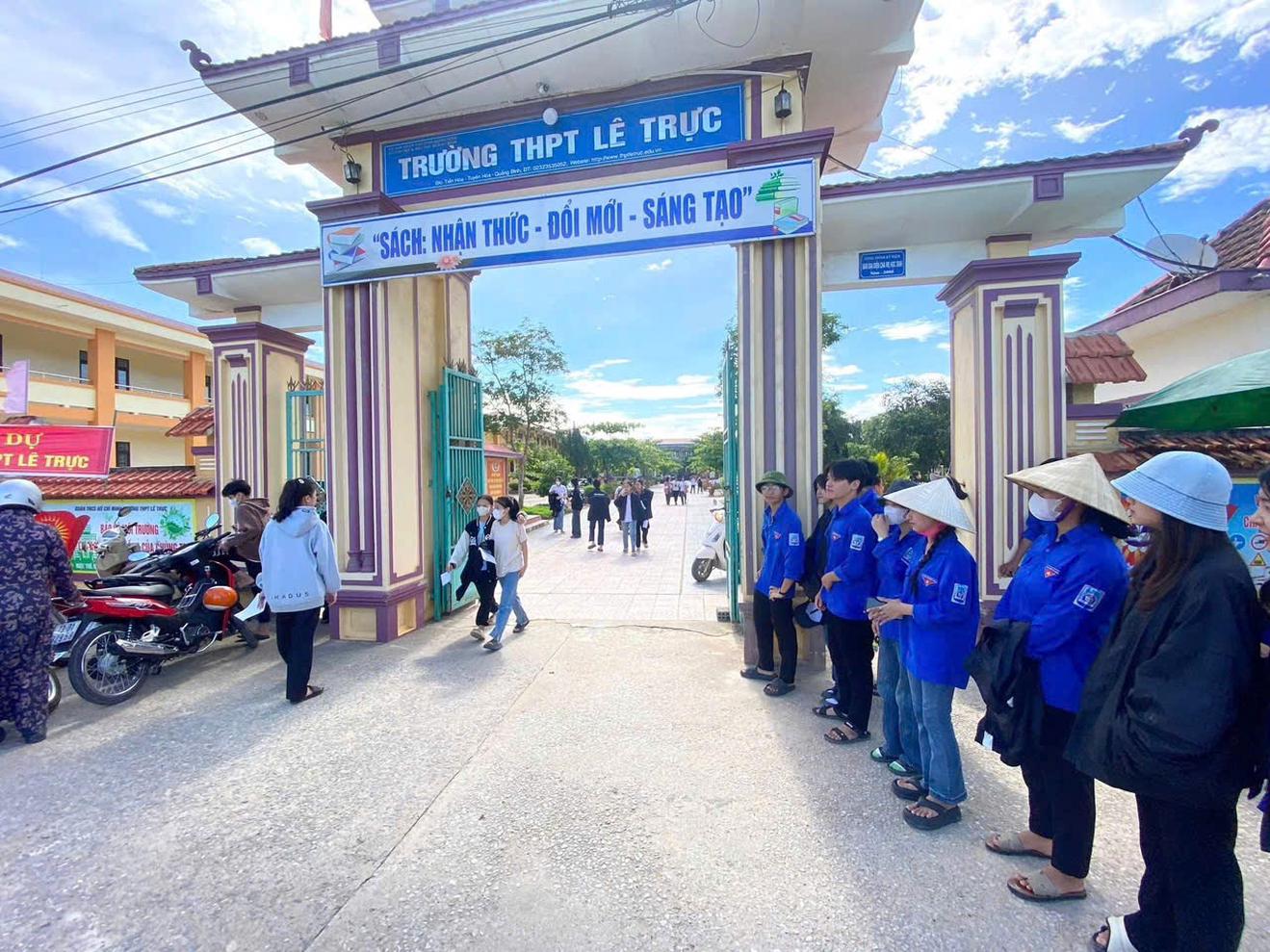 Điểm thi Trường THPT Lê Trực, tỉnh Quảng Ngãi.