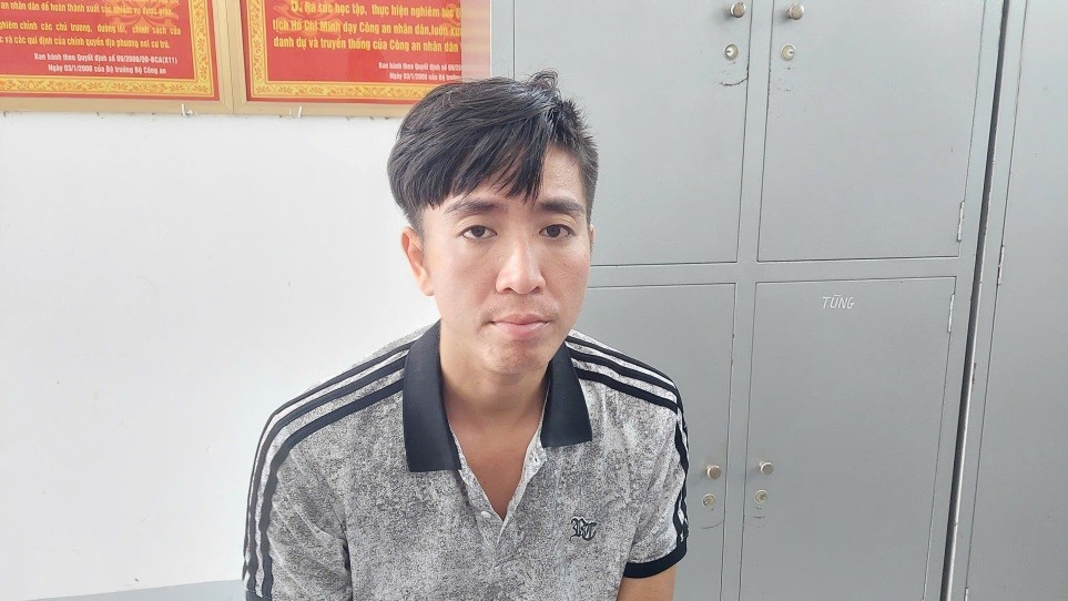 Đối tượng Phạm Đăng Sang - Ảnh: Công an Đồng Tháp