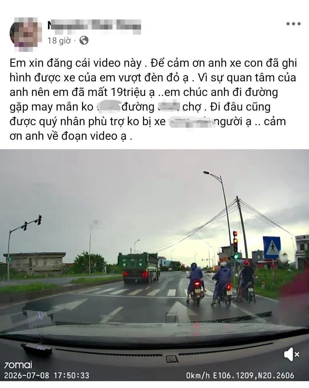 Bài đăng khiến dư luận bức xúc. (Ảnh chụp màn hình)