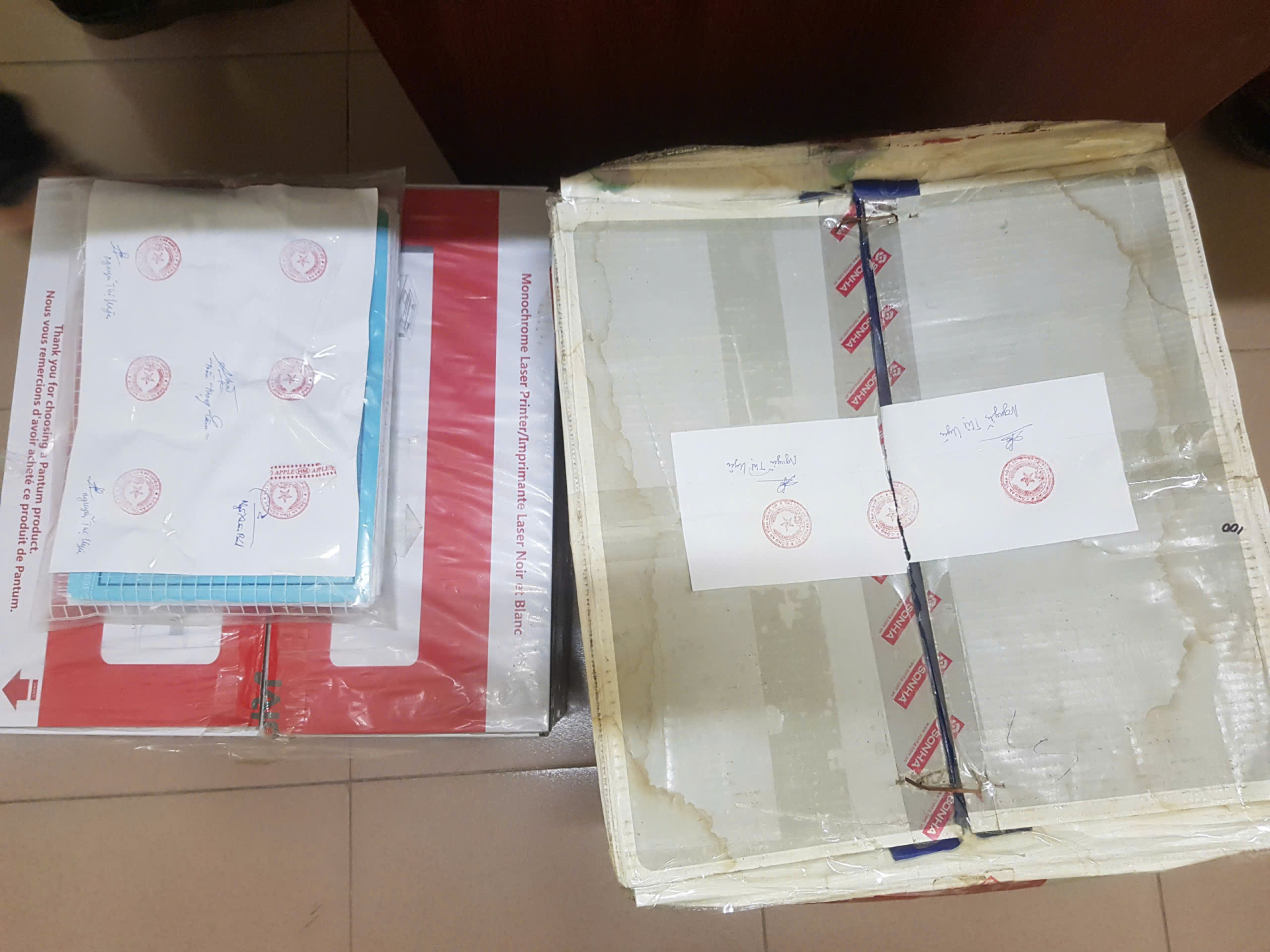 Tang vật vụ án - Ảnh: Công an Nghệ An