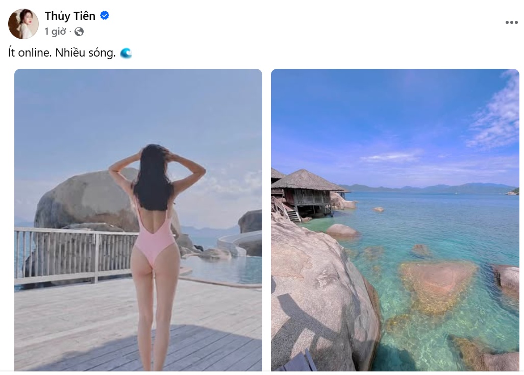 Thủy Tiên đăng ảnh gợi cảm, ẩn ý về lý do gần như rời showbiz