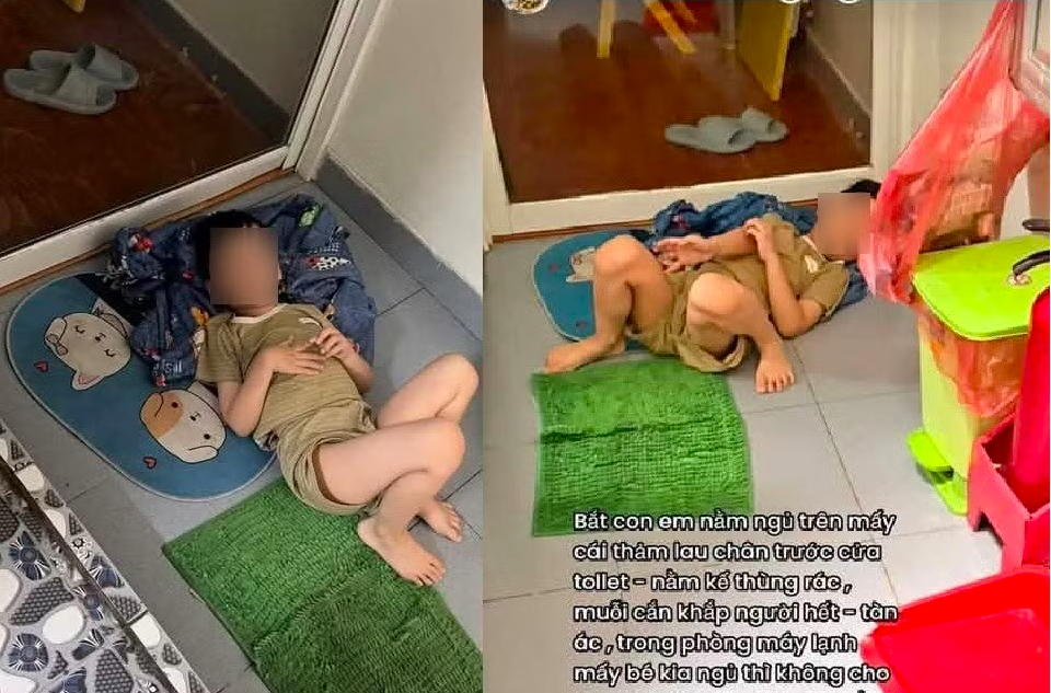 Hình ảnh trong bài chia sẻ của phụ huynh. (Nguồn: Tiền Phong)
