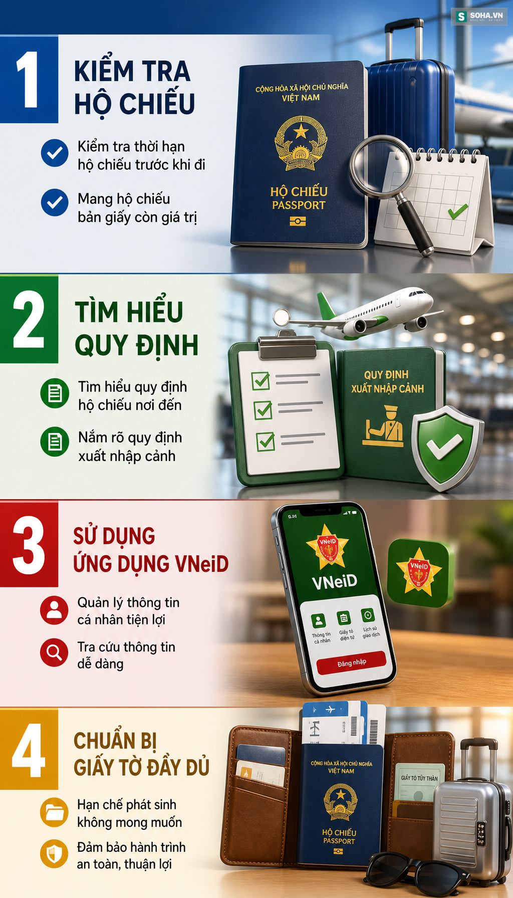 Thông báo quan trọng cho tất cả người dùng VNeID chuẩn bị đi máy bay
