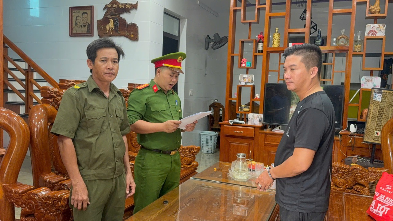 Đối tượng Hoàng Văn Nam - Ảnh: Công an Quảng Trị