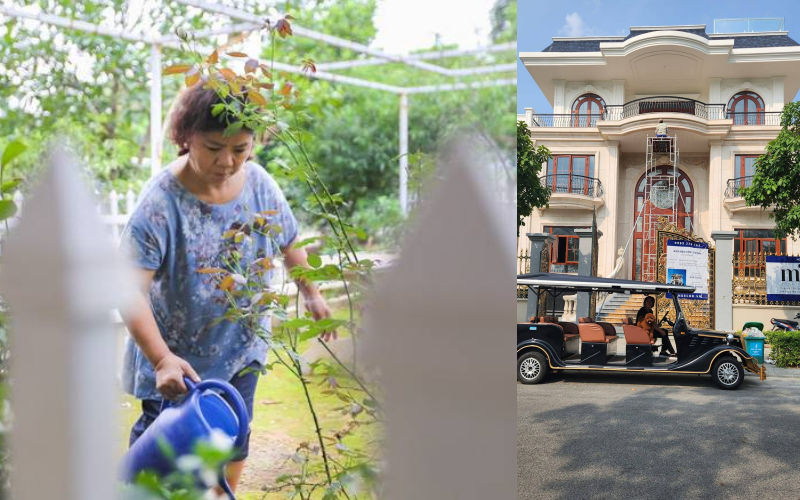 Nghệ sĩ Việt lấy chồng 2: Người sống trong biệt thự 300 tỷ, người rời phố thị về Thạch Thất ở