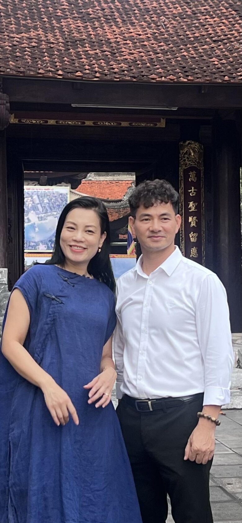 Vợ chồng NSND Xuân Bắc.