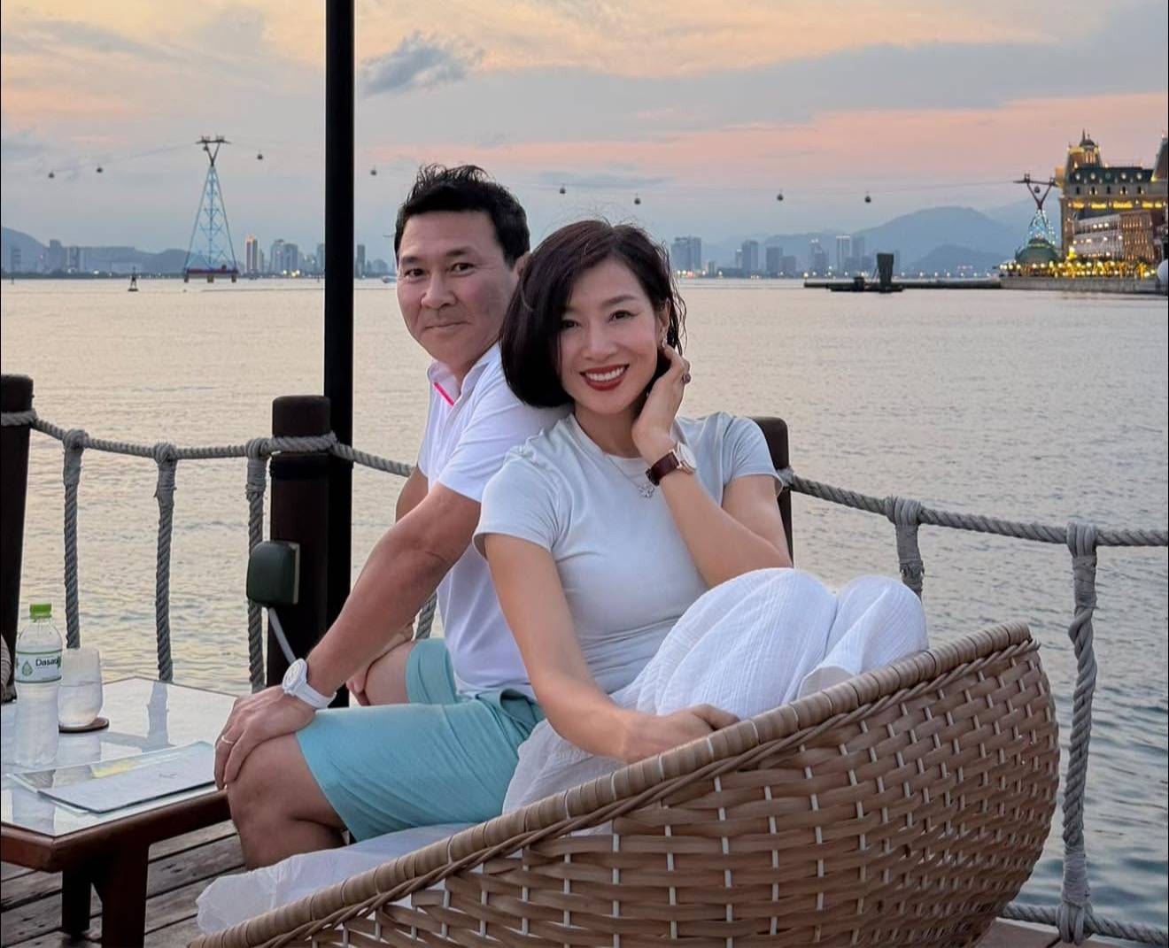 Thu Hương bên chồng là đại gia đình đám.