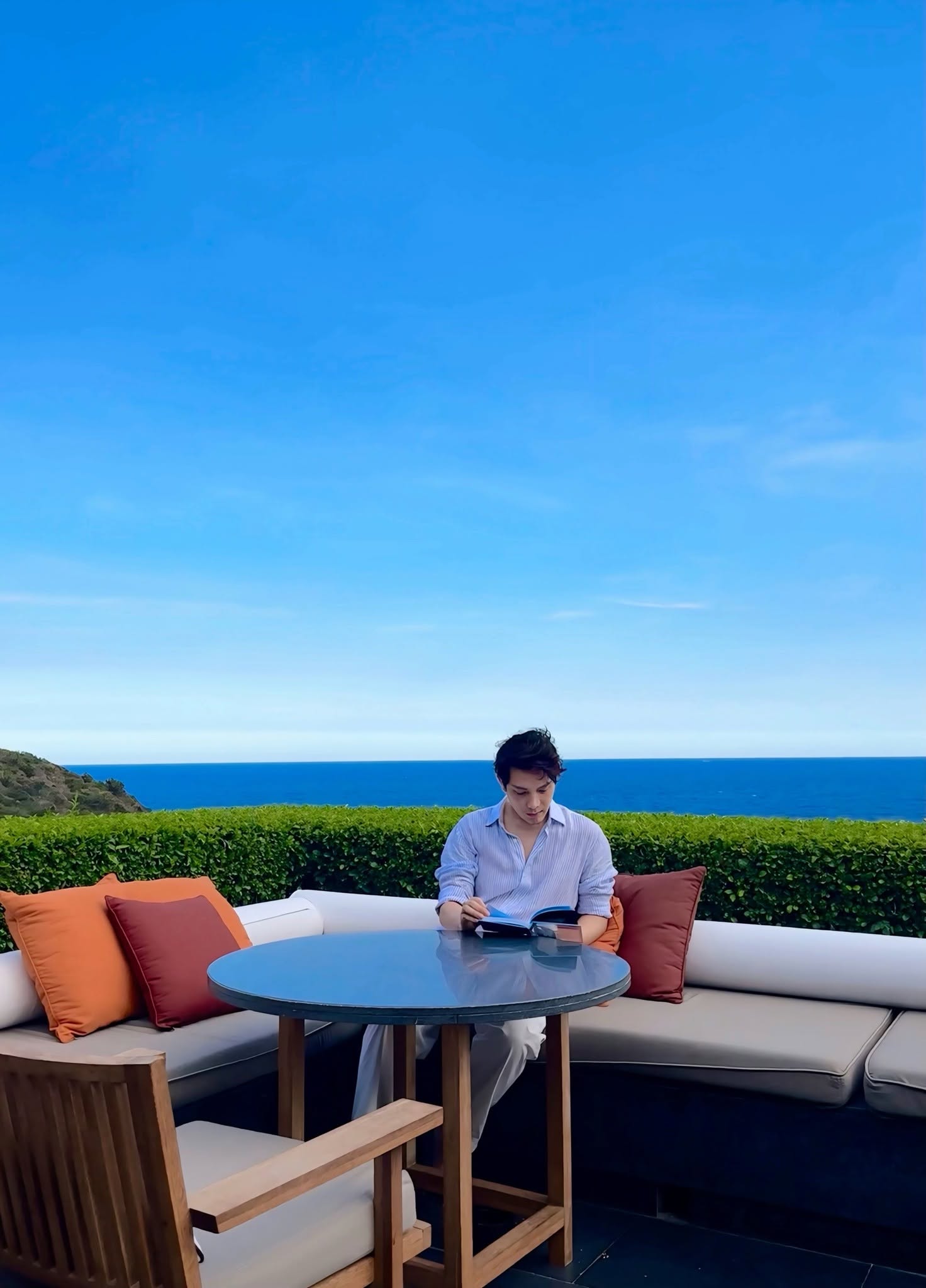 Bức ảnh mới nhất của Minh Beta trên mạng xã hội.