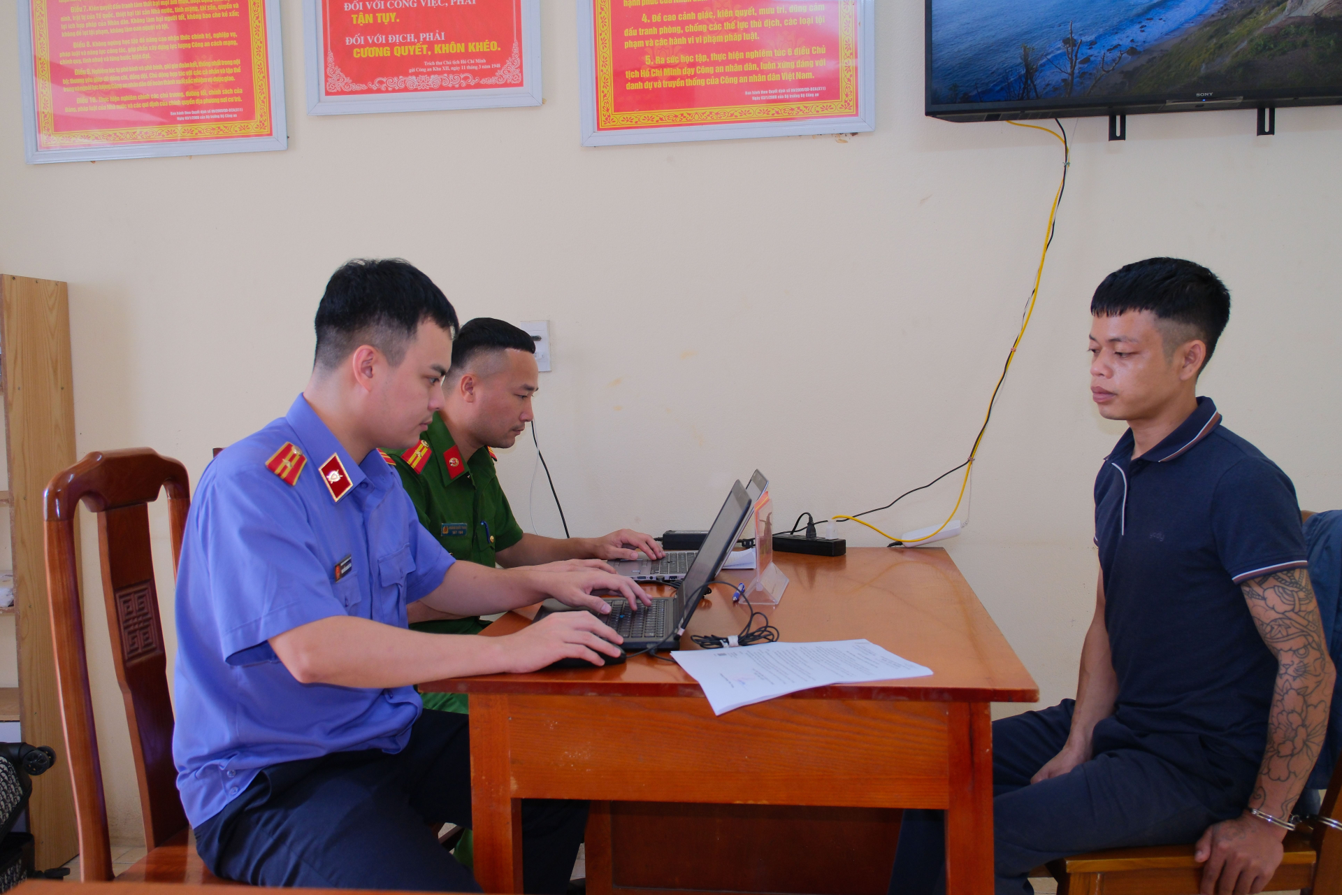 Đối tượng Tòng Thanh Hoàng - Ảnh: Công an Lào Cai