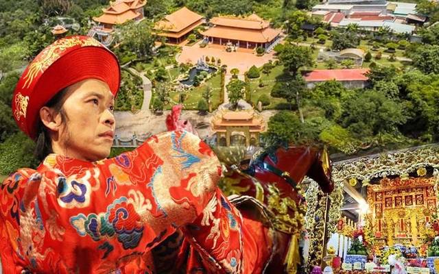 Toàn cảnh nhà thờ Tổ của Hoài Linh.