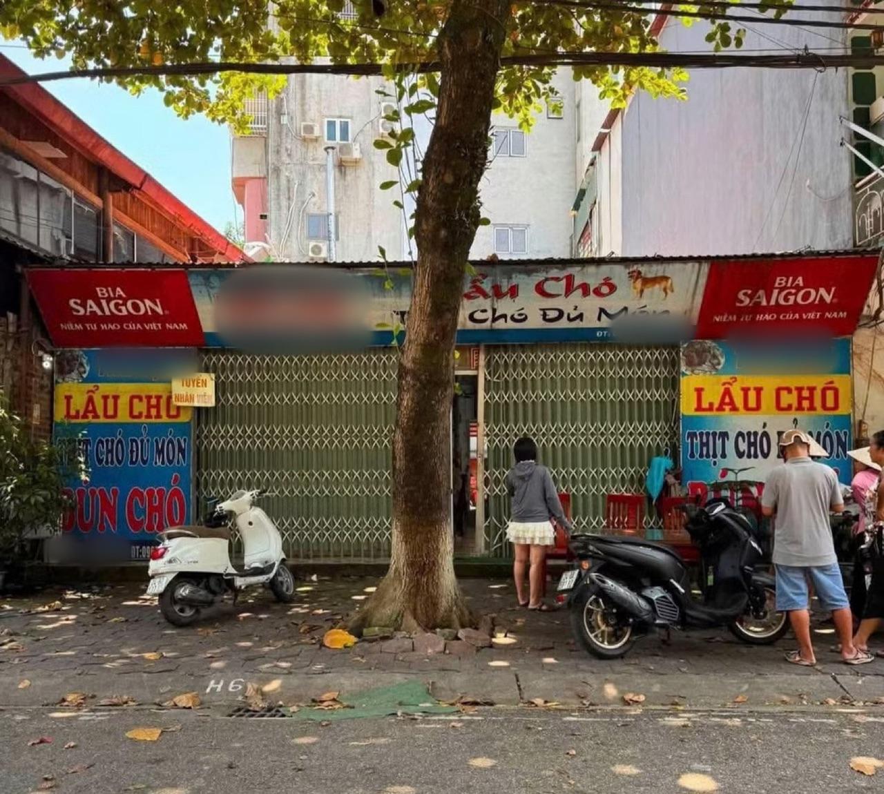 Quán ăn nơi xảy ra vụ việc. (Ảnh: Giáo dục & Thời đại)