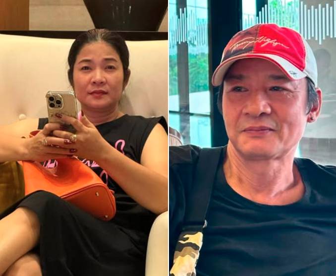 Hình ảnh vợ và bản thân được Võ Hoài Nam đăng tải kèm chia sẻ xúc động.