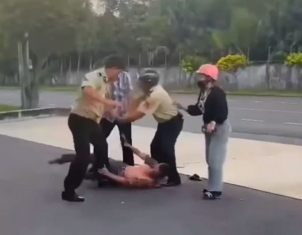 Hình ảnh cắt từ clip.