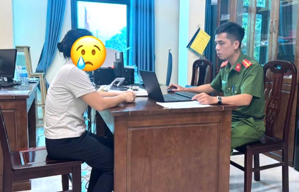 Chị Đ.T.H. làm việc tại cơ quan công an.