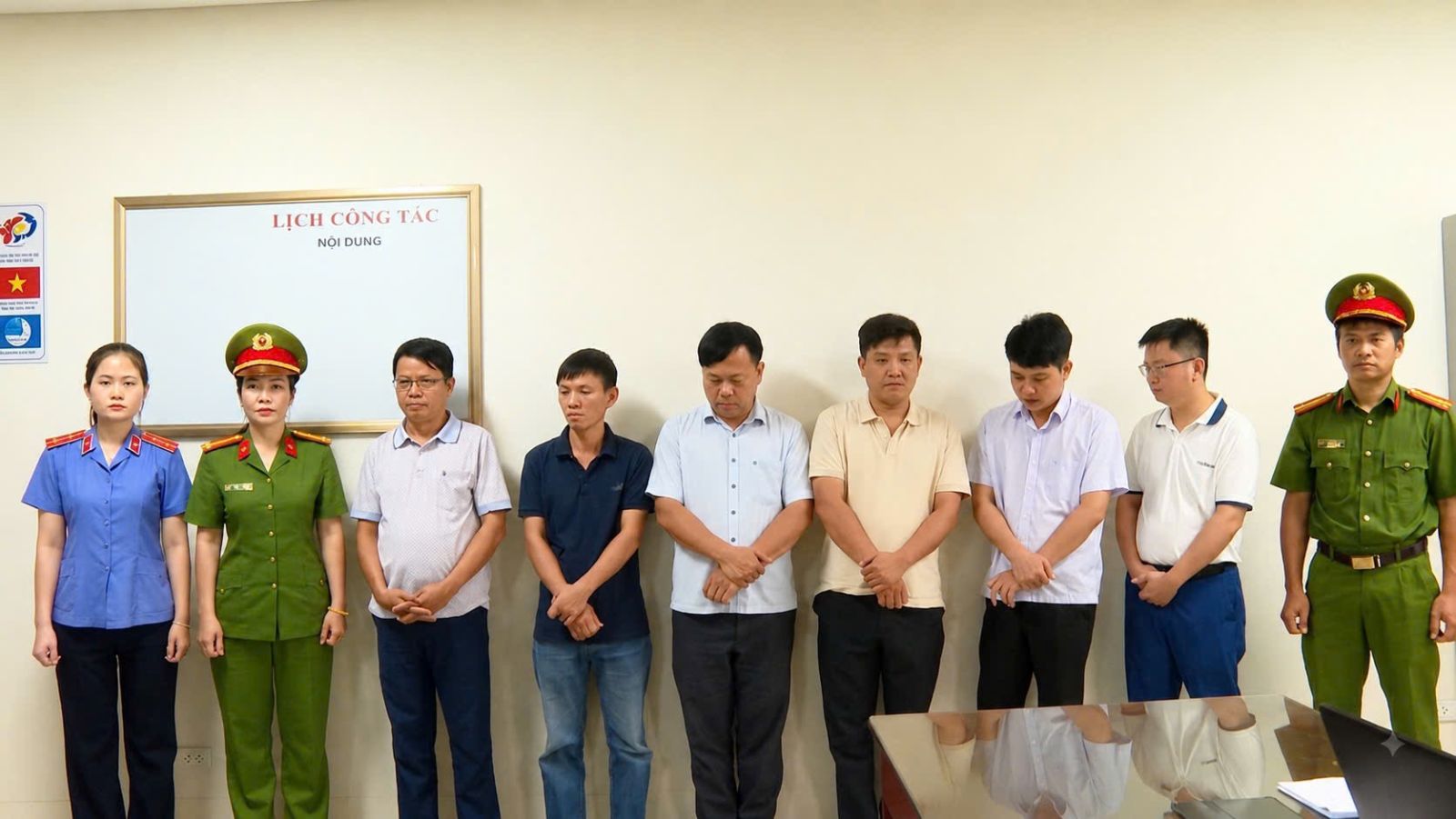 Cơ quan Cảnh sát điều tra khởi tố vụ án, khởi tố bị can - Ảnh: Công an Thanh Hoá