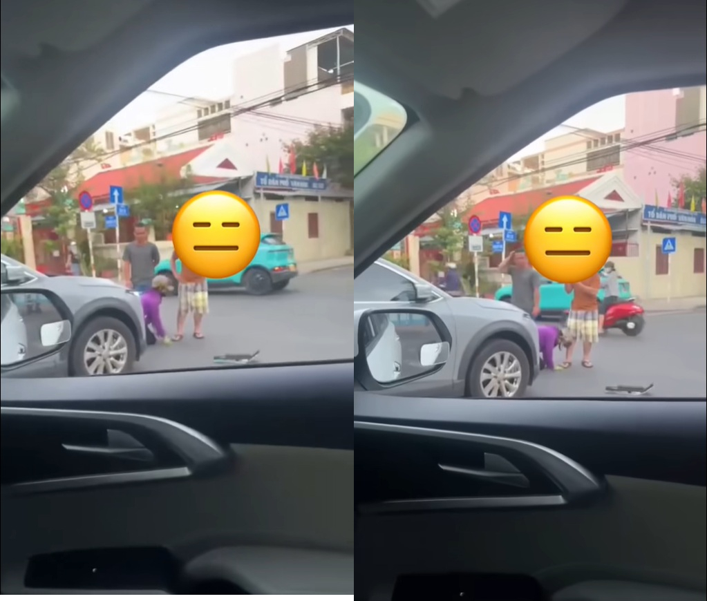 Hình ảnh gây xôn xao mạng xã hội. (Ảnh cắt từ clip)