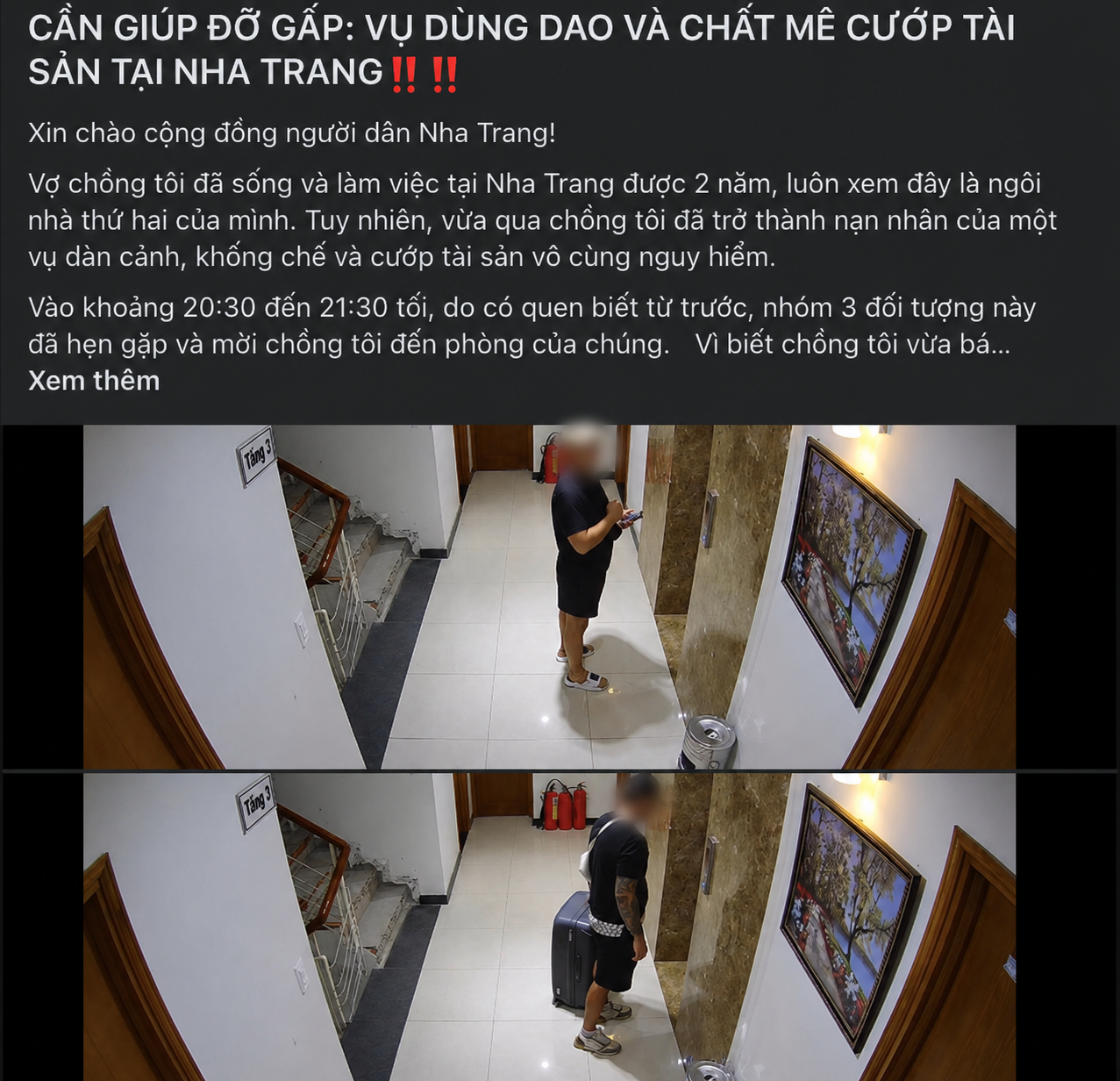 Bài đăng gây xôn xao. (Ảnh chụp màn hình)