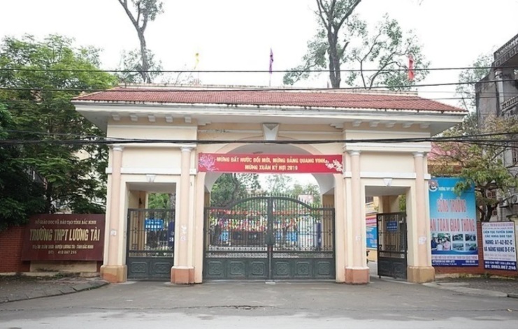 Trường THPT Lương Tài. Ảnh: Website nhà trường