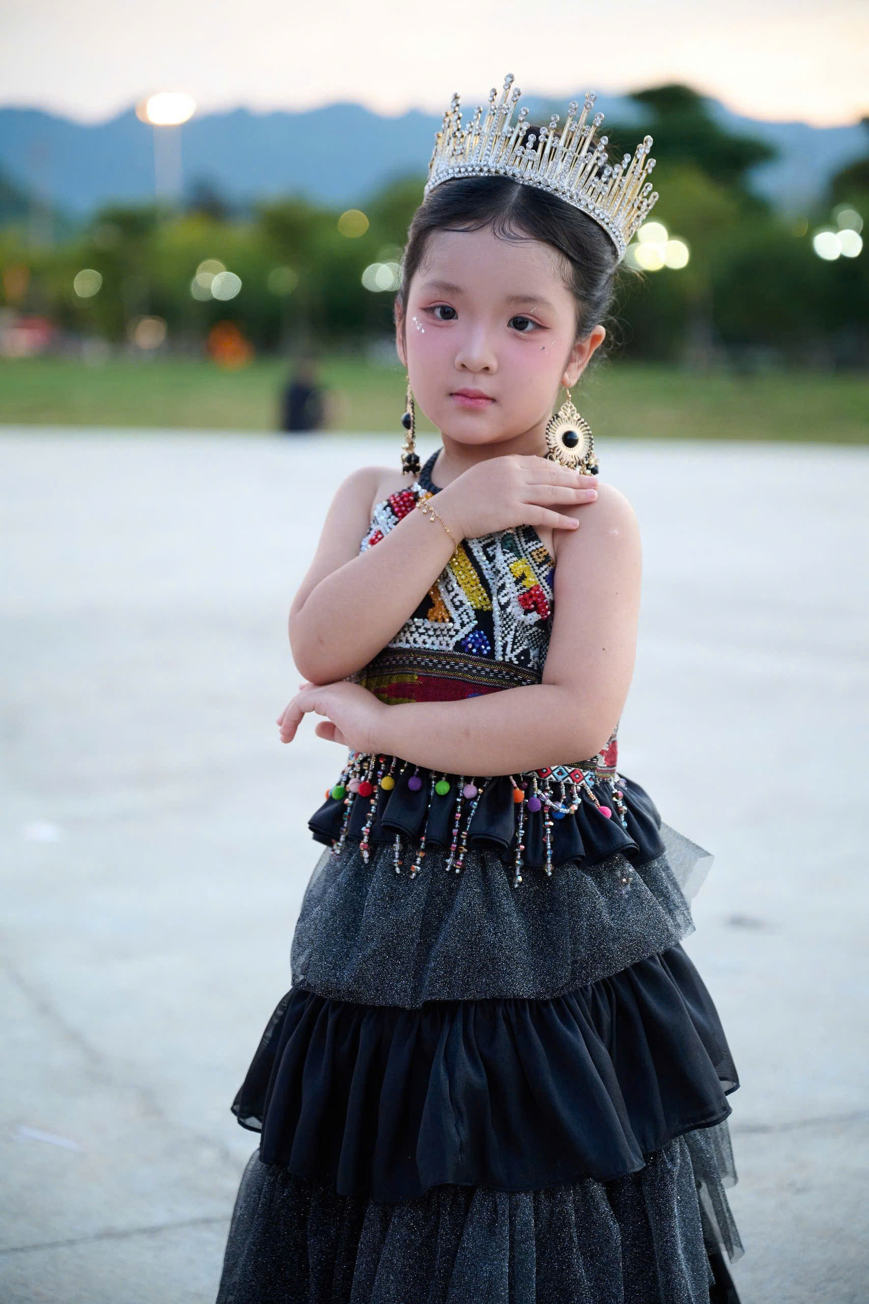 Mẫu nhí Tường Vy.