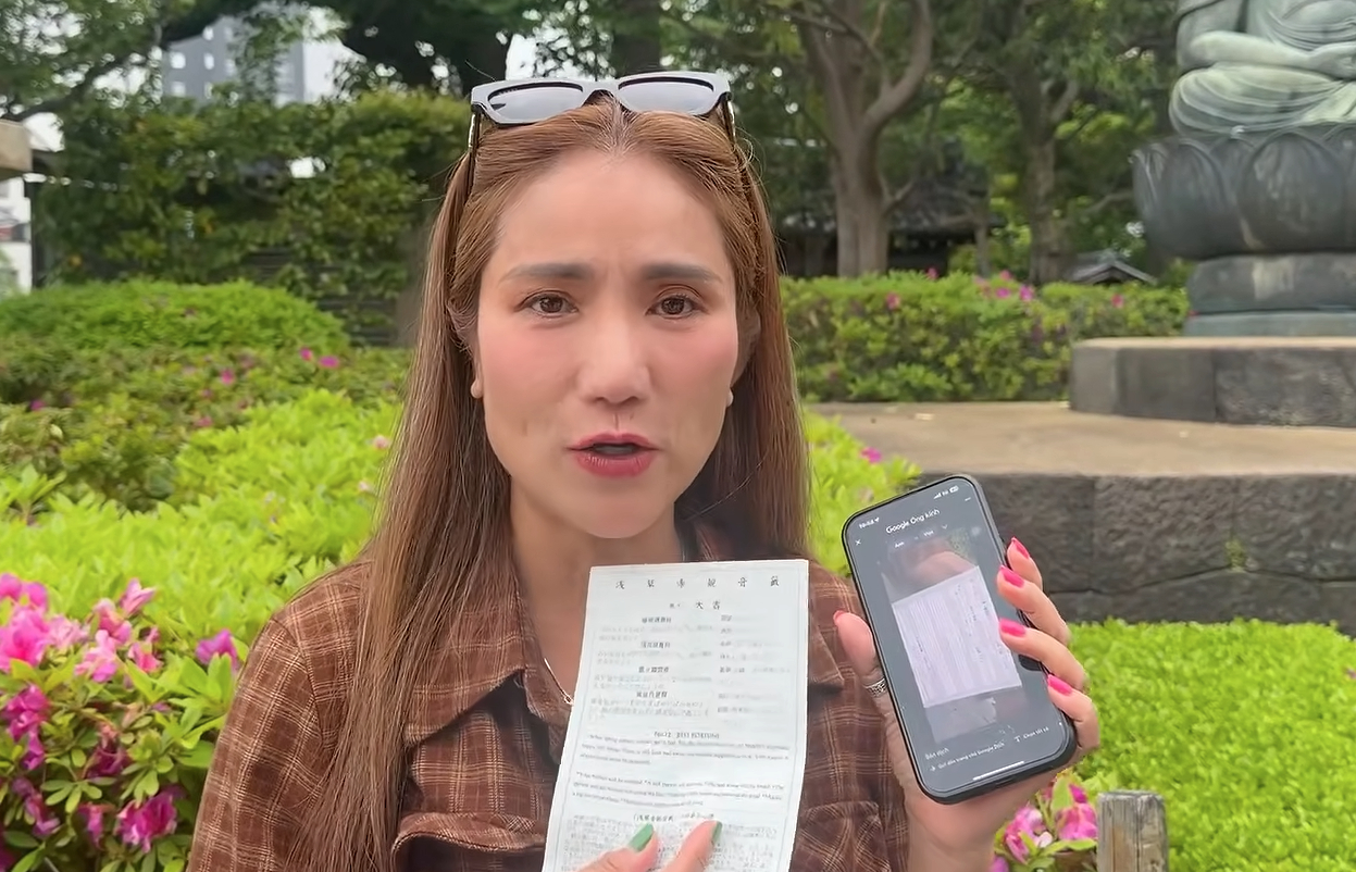 Nữ nghệ sĩ chia sẻ cô bốc được quẻ xăm hôn nhân cực tốt