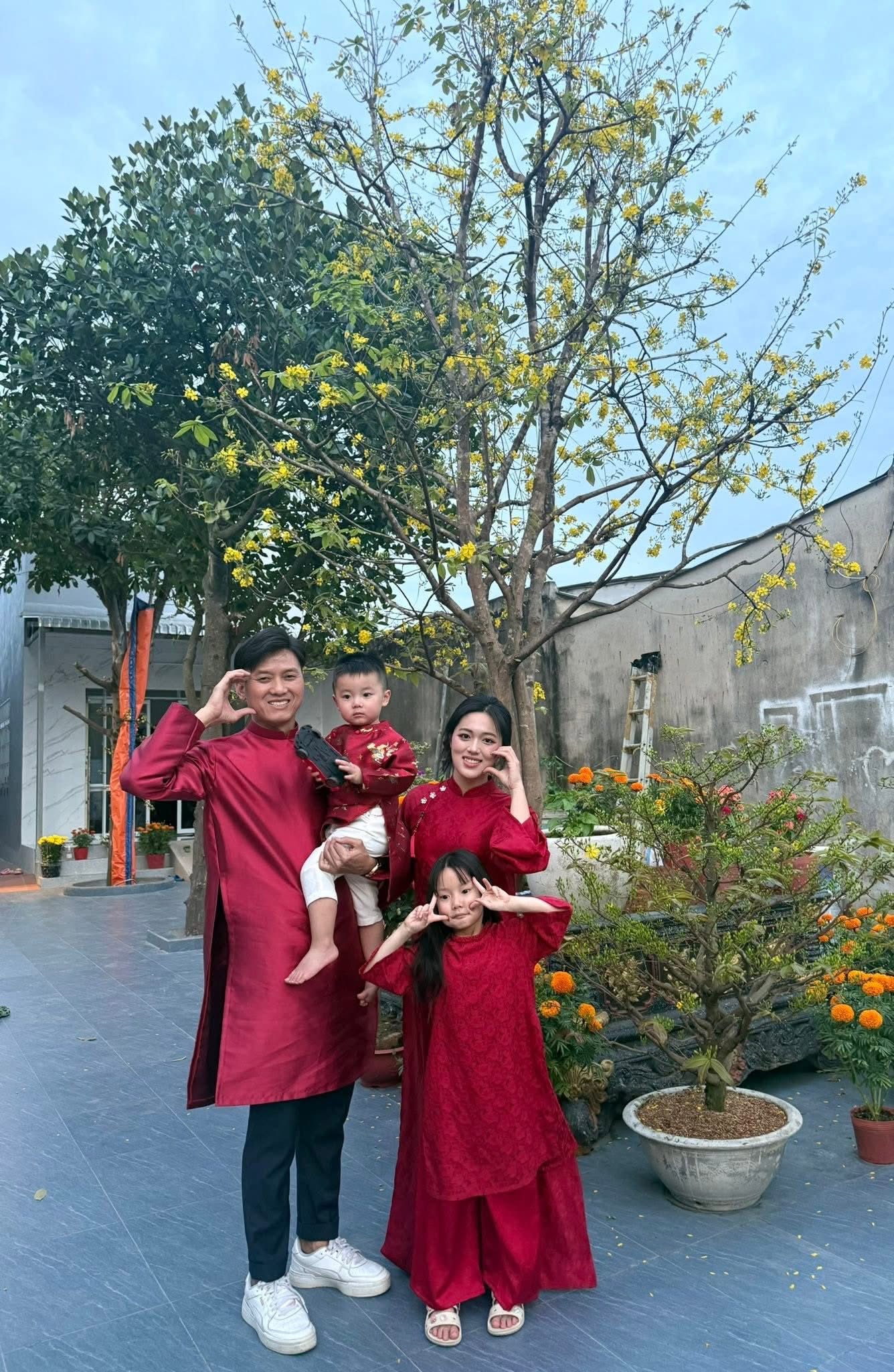Tổ ấm hạnh phúc của nam diễn viên