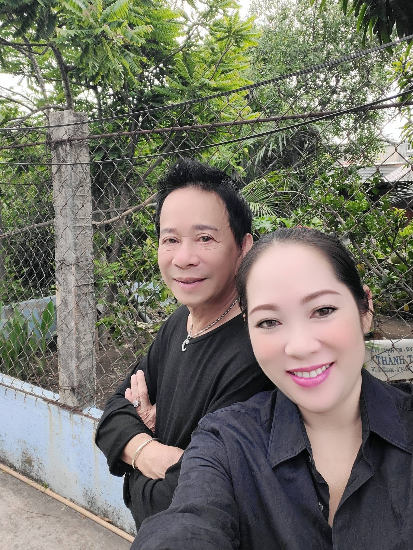 Bảo Chung và bà xã Diệu Thắm