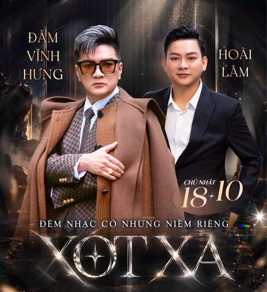 Cả hai sẽ cùng hát trong đêm nhạc vào ngày 18/10