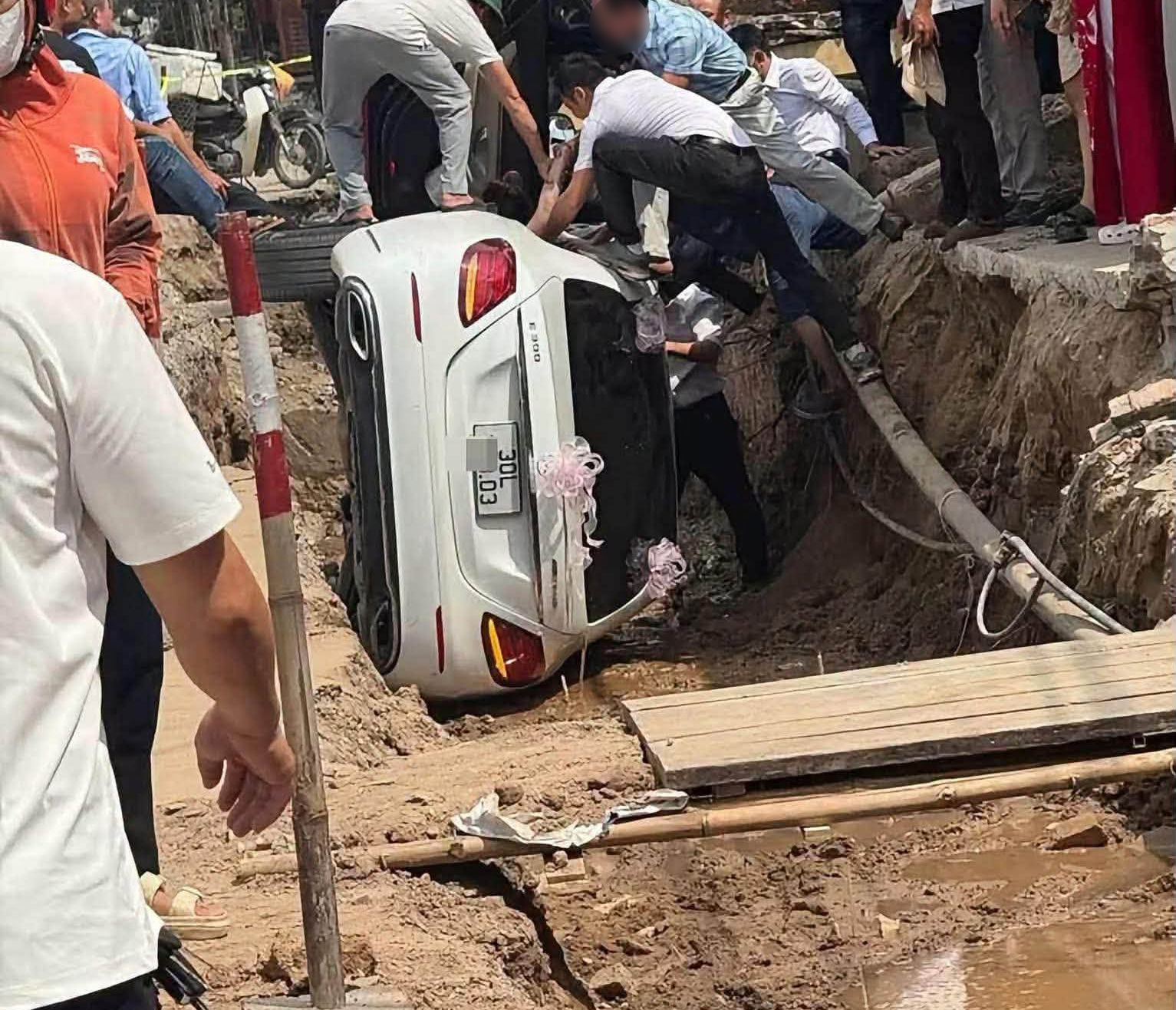 Hiện trường vụ việc.