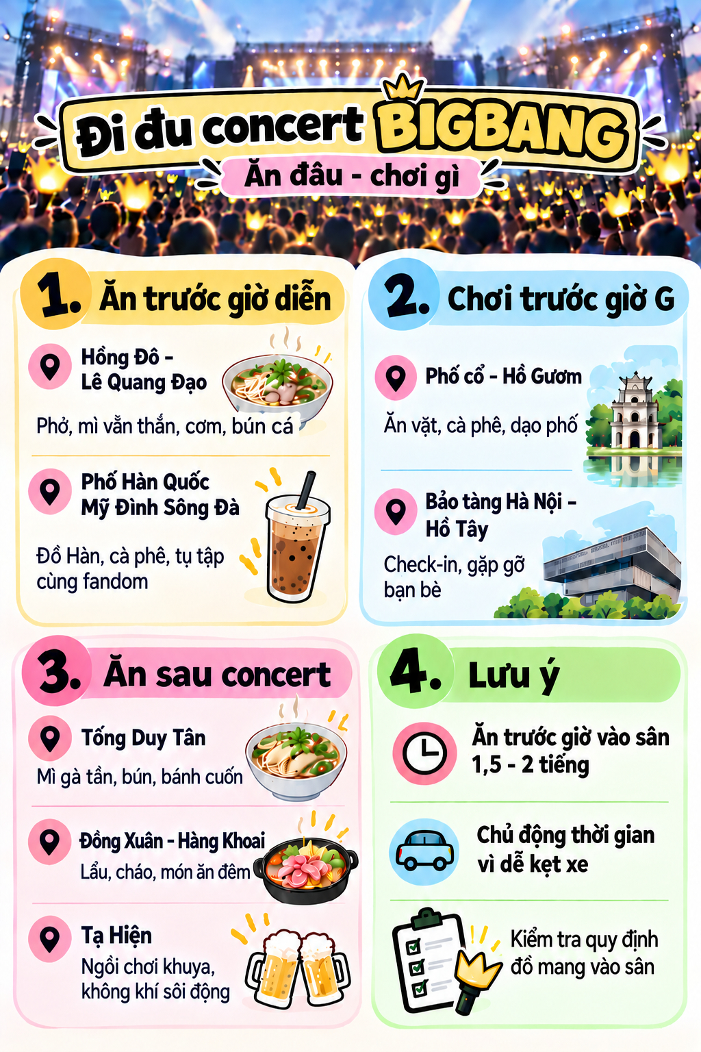 Đu concert BIGBANG tốn hàng chục triệu đồng, nhiều khán giả chỉ được ngắm thần tượng từ xa