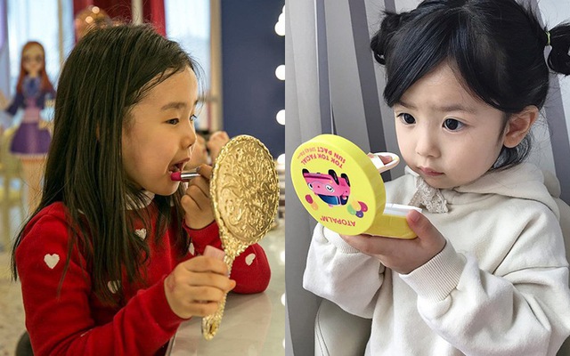 Những cô bé mẫu giáo Hàn Quốc còn chưa biết đọc nhưng đã biết trang điểm mỗi ngày.