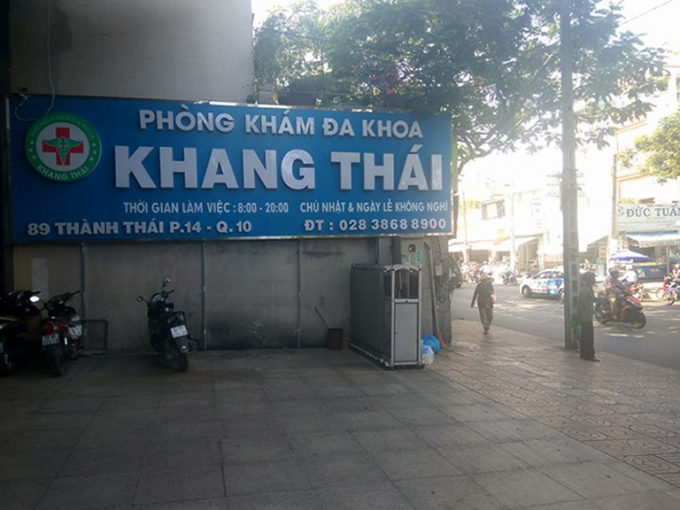 Phòng khám Khang Thái kê hóa đơn đến 40 triệu đồng khi bênh nhân đến cắt bao quy đầu.
