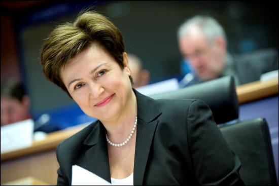 Bà Kristalina Georgieva được kỳ vọng sẽ củng cố vị trí của IMF trong việc giải quyết các vấn đề tài chính thế giới. 