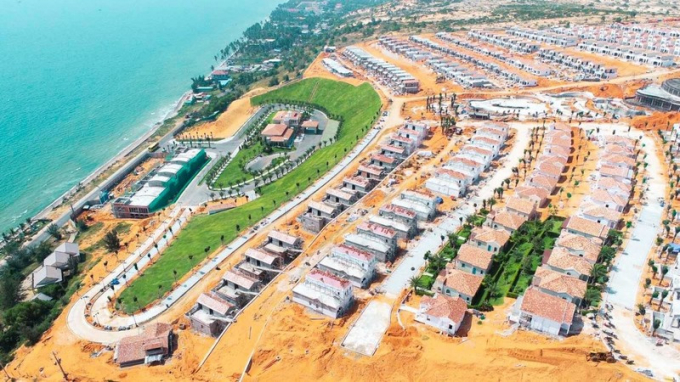 Toàn khu dự án NovaHills Mui Ne Resort & Villas đã hoàn thành 100% xây dựng phần thô.  