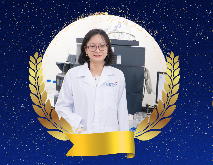 PGS.TS Nguyễn Thị Vân Anh, giảng viên Khoa Khoa học Sự sống, Trường Đại học Khoa học và Công nghệ Hà Nội. Ảnh: USTH.