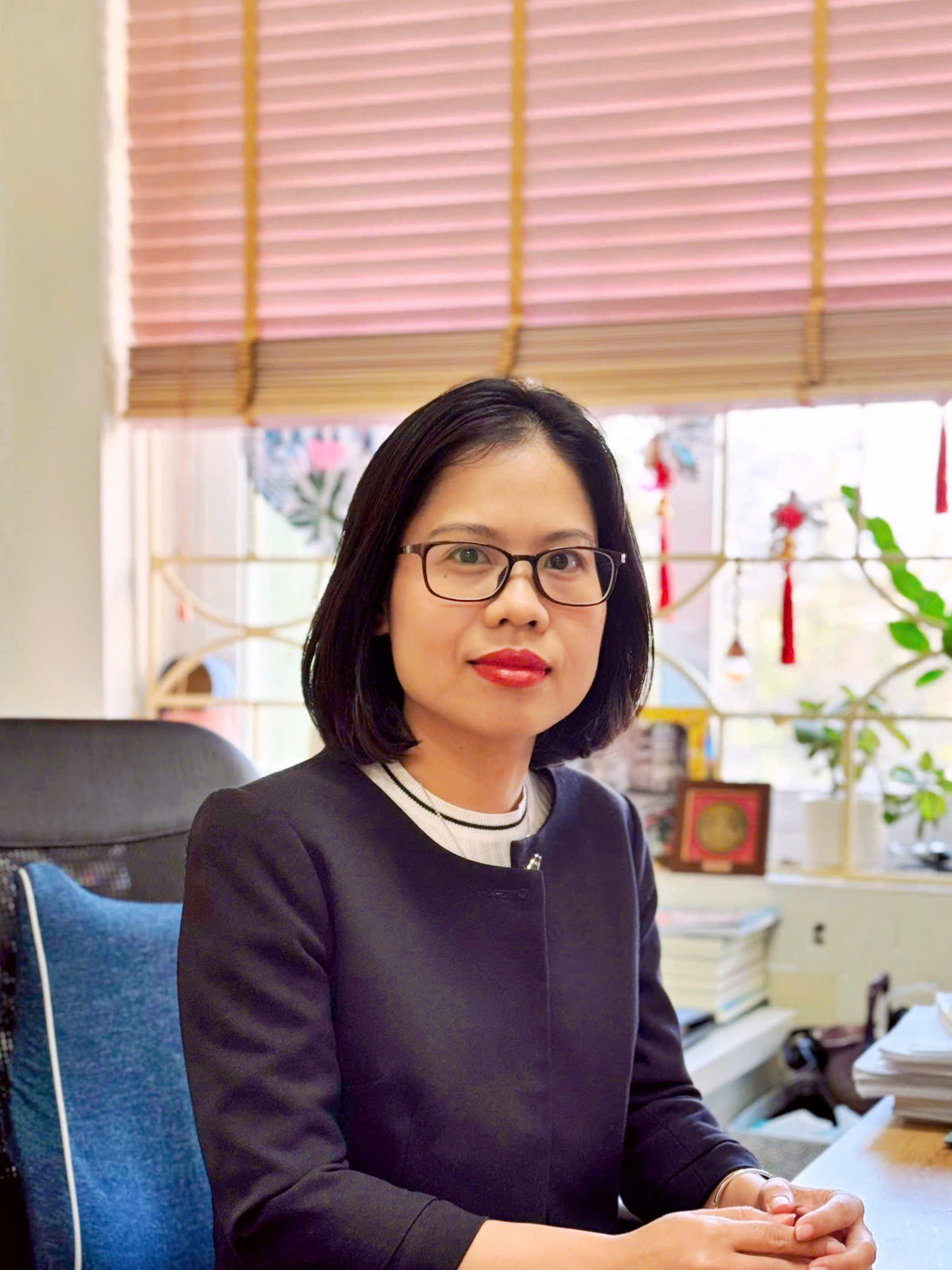 TS Ngô Thị Duyên, giảng viên Khoa Công nghệ thông tin, Trường Đại học Công nghệ, ĐHQGHN. Ảnh: UET.